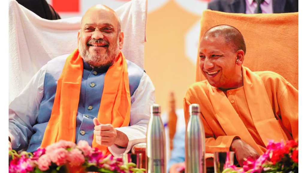 adityanath and amit shah