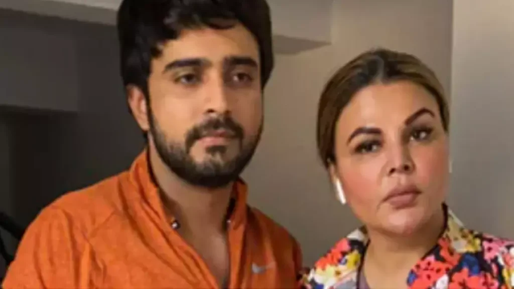 rakhi and adil khan clash