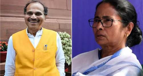 adhir Adhir blames mamata for niti ayog meeting