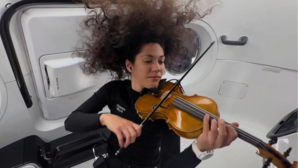 Sarah Gillis: The First Musician in Space