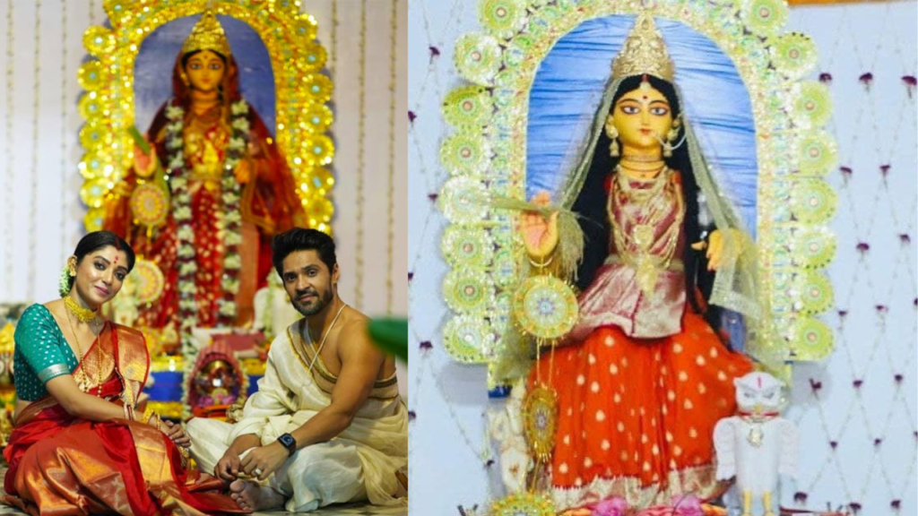 ৭৫ তম পূর্ণ বর্ষে উত্তমকুমারের লক্ষ্মীপুজো দায়িত্ব গৌরবের-দেবলীনা হাতে