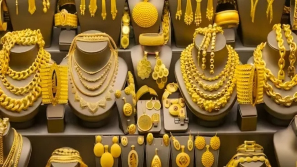increaseing gold rate in durga puja