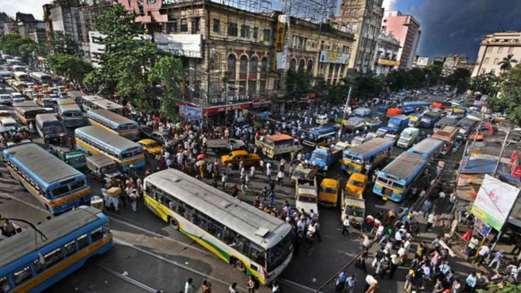 kolkata-carnival-traffic-woes