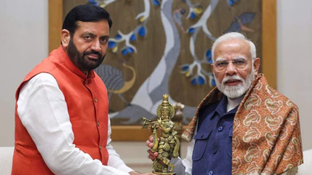 nayeb-singh-saini-haryana-new-chief-minister-oath-taking