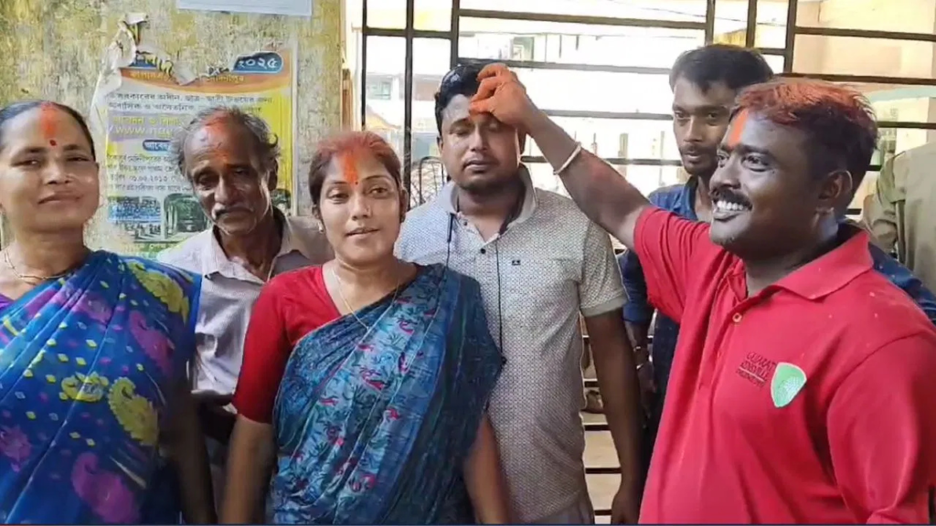 নন্দীগ্রামে বিজেপির বিপুল জয়