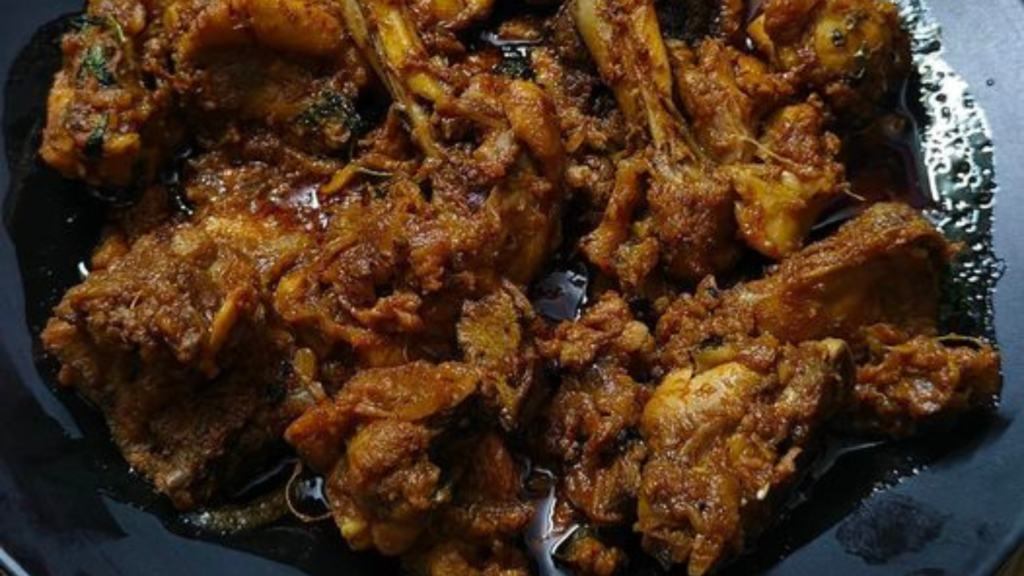 ব্ল্যাক চিকেন রেসিপি