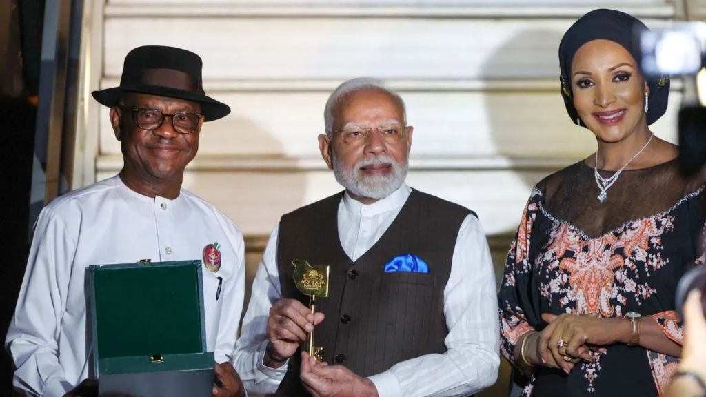 প্রধানমন্ত্রী মোদীর নাইজেরিয়া সফর