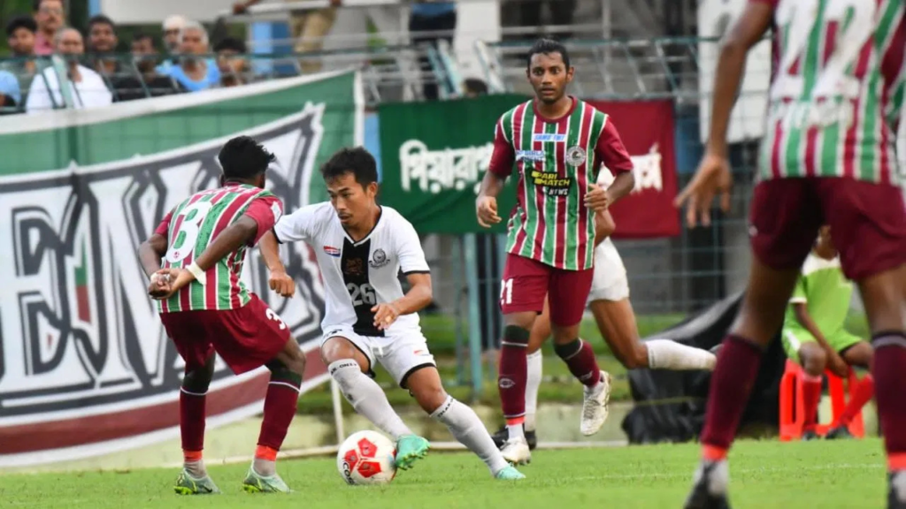 মোহনবাগানের রুদ্ধশ্বাস ড্র