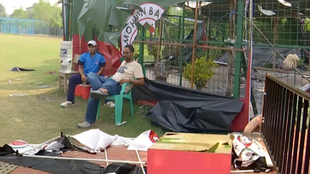 মোহনবাগান ক্লাবে সেনার অভিযান