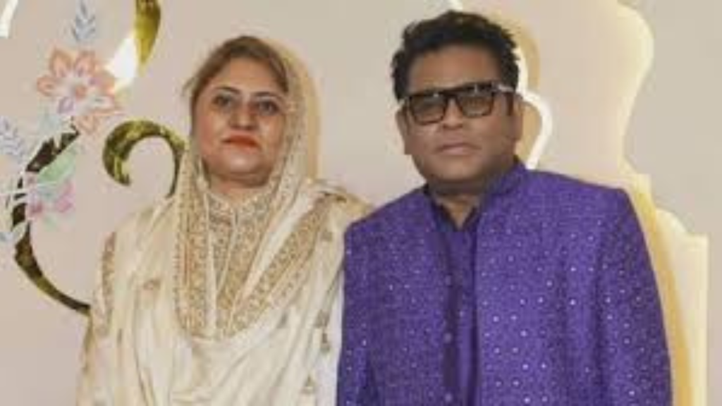 এআর রহমান ও সায়রা বানু