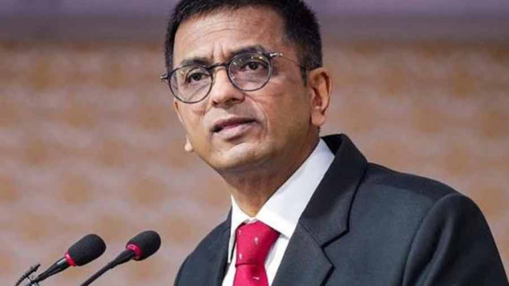 ডিওয়াই চন্দ্রচূড়ের বিদায়