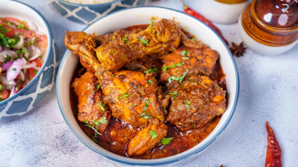 পোড়া মশলা মুরগি