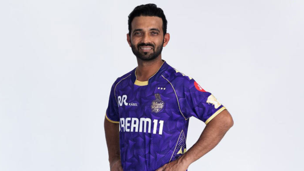 কেকেআরের নতুন অধিনায়ক অজিঙ্ক রাহানে