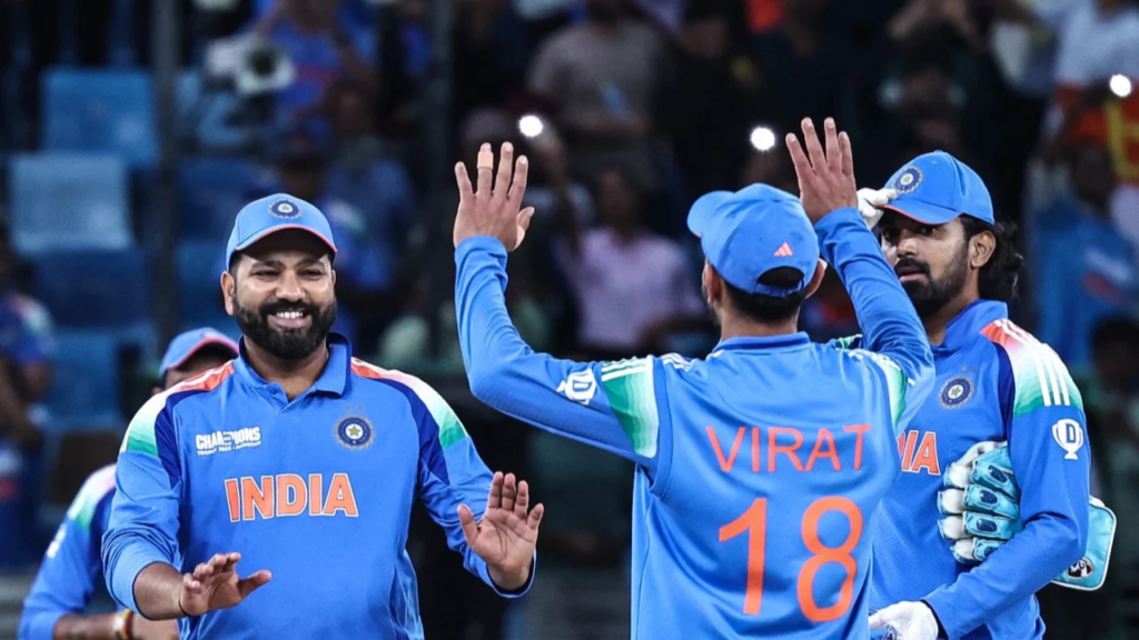 টানা তৃতীয়বার চ্যাম্পিয়ন্স ট্রফির ফাইনালে ভারত