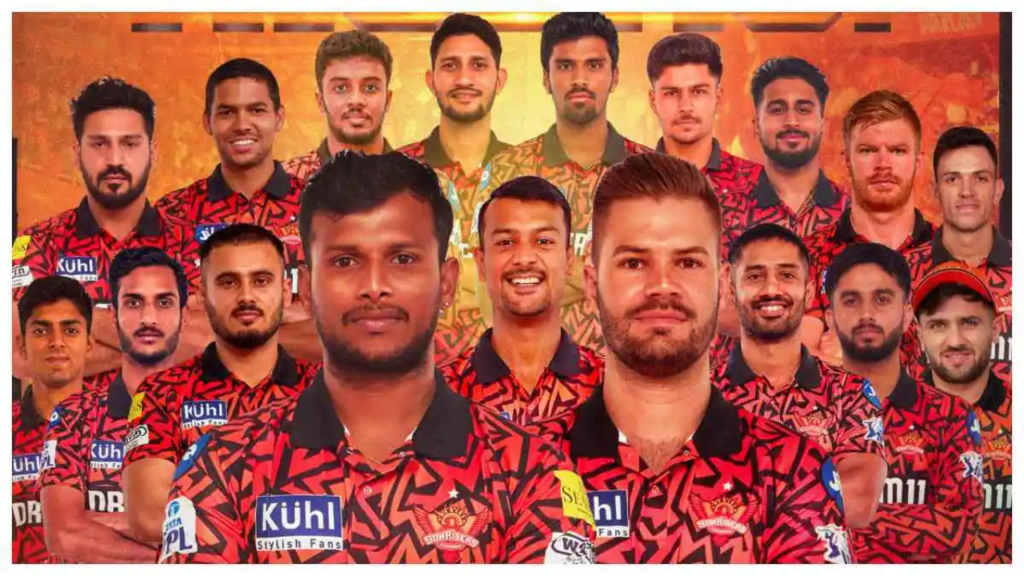 সানরাইজেস হাইদ্রাবাদ SRH-এর IPL 2025 দল