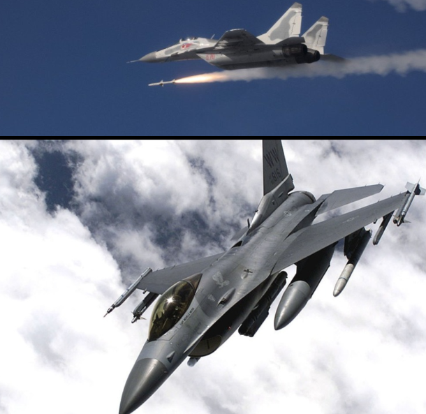 Russia shoots down Ukrainian F16