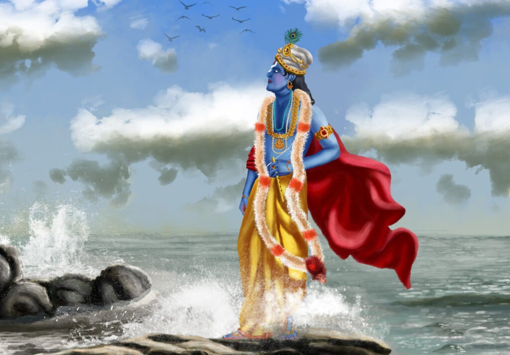 Shri Krishna mental peace and overthinking Gita