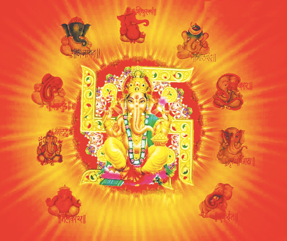 8 avatars of lord ganesha