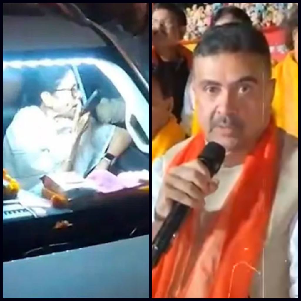 mamata convoy barasat suvendu adhikari