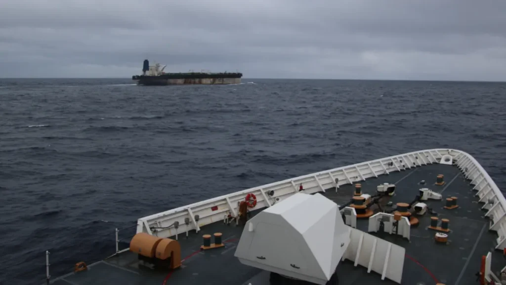 us seize russian oil tanker